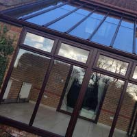 ROSEWOOD LEAN TO CONSERVATORY