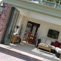 ORANGERIES WITH BI-FOLD DOORS